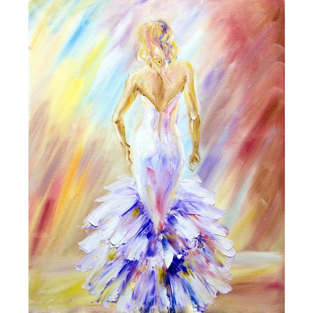 Beautiful Woman At The Ball Canvas Painting Synthetic Frame-Paintings MDF Framing-AFF_FR-IC 5003643 IC 5003643, Adult, Art and Paintings, Black and White, Fashion, Paintings, Wedding, White, beautiful, woman, at, the, ball, canvas, painting, synthetic, frame, oil, art, attractive, blue, bride, clothing, colorful, dress, elegance, female, girl, glamour, grace, happy, innocence, lady, luxury, model, person, posing, studio, style, together, young, artzfolio, wall decor for living room, wall frames for living r