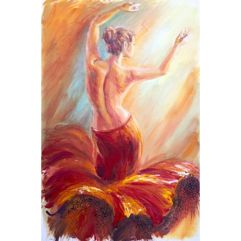 Beautiful Dancing Woman In Red Canvas Painting Synthetic Frame-Paintings MDF Framing-AFF_FR-IC 5003661 IC 5003661, Adult, Art and Paintings, Dance, Fashion, Music and Dance, Paintings, Spanish, beautiful, dancing, woman, in, red, canvas, painting, synthetic, frame, oil, flamenco, action, art, attractive, back, ballet, beauty, body, clothing, colorful, dancer, dress, elegance, elegant, female, girl, glamour, grace, happy, hot, latin, model, motion, performance, posing, pretty, romantic, silk, spain, young, a