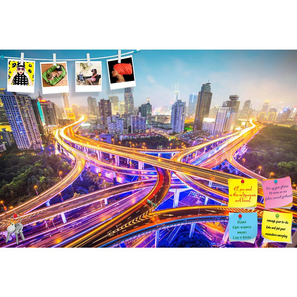 ArtzFolio Shanghai, China Aerial View Over Highways Printed Bulletin Board Notice Pin Board Soft Board | Frameless-Bulletin Boards Frameless-AZSAO30147149BLB_FL_L-Image Code 5003662 Vishnu Image Folio Pvt Ltd, IC 5003662, ArtzFolio, Bulletin Boards Frameless, Places, Photography, shanghai, china, aerial, view, over, highways, printed, bulletin, board, notice, pin, soft, frameless, pudong, bund, scene, landmark, famous, place, travel, destination, tourist, attraction, asian, asia, chinese, architecture, city