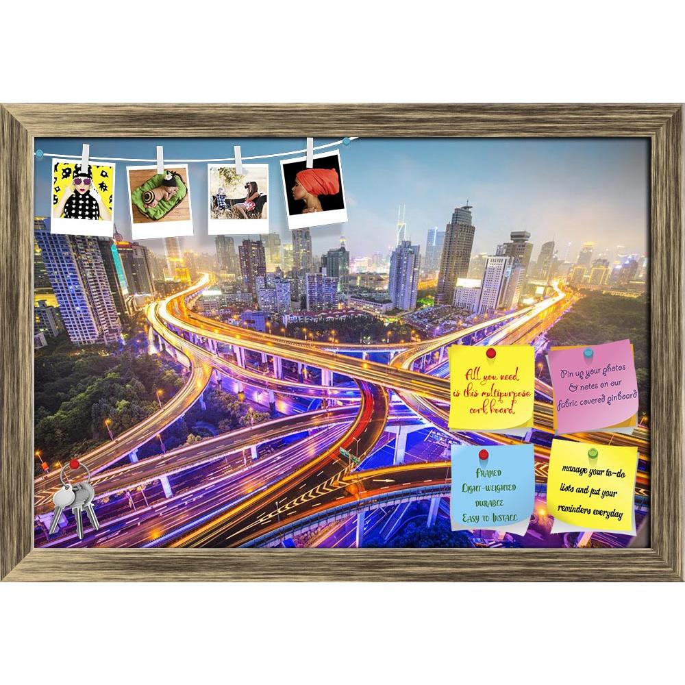 ArtzFolio Shanghai, China Aerial View Over Highways Printed Bulletin Board Notice Pin Board Soft Board | Framed-Bulletin Boards Framed-AZSAO30147149BLB_FR_L-Image Code 5003662 Vishnu Image Folio Pvt Ltd, IC 5003662, ArtzFolio, Bulletin Boards Framed, Places, Photography, shanghai, china, aerial, view, over, highways, printed, bulletin, board, notice, pin, soft, framed, pudong, bund, scene, landmark, famous, place, travel, destination, tourist, attraction, asian, asia, chinese, architecture, city, cityscape,