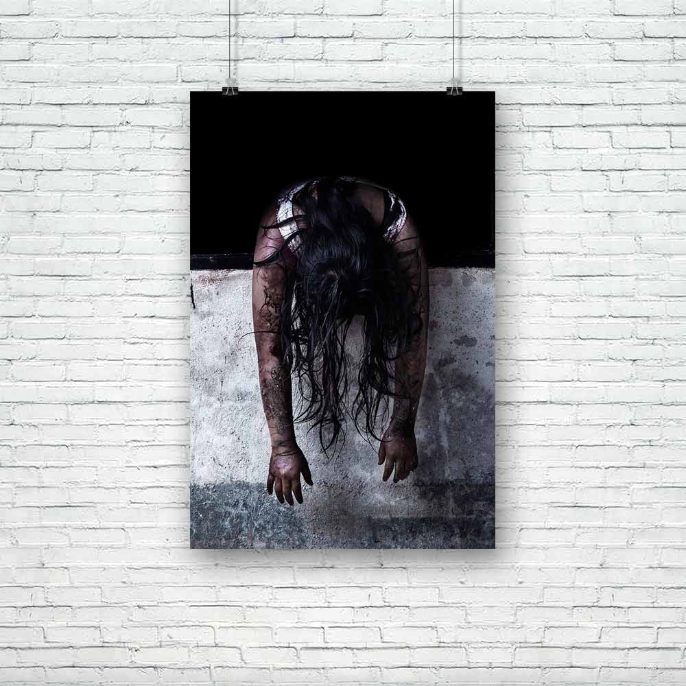 Zombie Girl In Haunted House Unframed Paper Poster-Paper Posters Unframed-POS_UN-IC 5003674 IC 5003674, Individuals, Portraits, zombie, girl, in, haunted, house, unframed, paper, poster, afraid, aggressive, blood, corpse, crawling, creeping, dark, dead, death, demon, devil, dirty, dreadful, evil, fear, frighten, frightening, ghost, halloween, haunt, hell, horrible, horror, mystery, nightmare, portrait, rage, resurrection, revenge, scared, scary, shadow, sin, soul, spirit, terrific, terror, undead, artzfolio