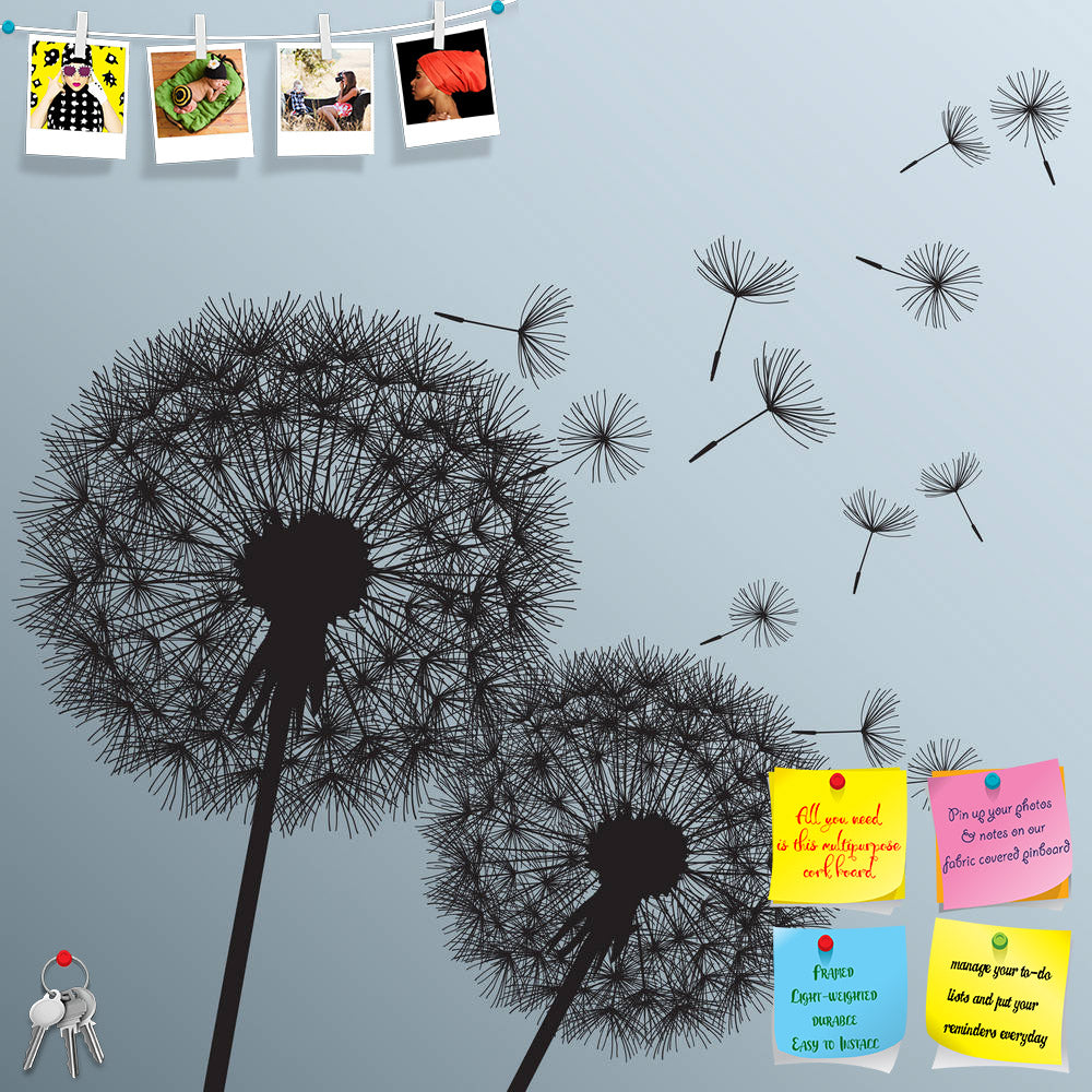 ArtzFolio Black Flowers Dandelions Printed Bulletin Board Notice Pin Board Soft Board | Frameless-Bulletin Boards Frameless-AZSAO30404238BLB_FL_L-Image Code 5003679 Vishnu Image Folio Pvt Ltd, IC 5003679, ArtzFolio, Bulletin Boards Frameless, Floral, Digital Art, black, flowers, dandelions, printed, bulletin, board, notice, pin, soft, frameless, stylish, background, two, grey, beautiful, trendy, romantic, wallpaper, vector, illustration, pin up board, push pin board, extra large cork board, big pin board, n