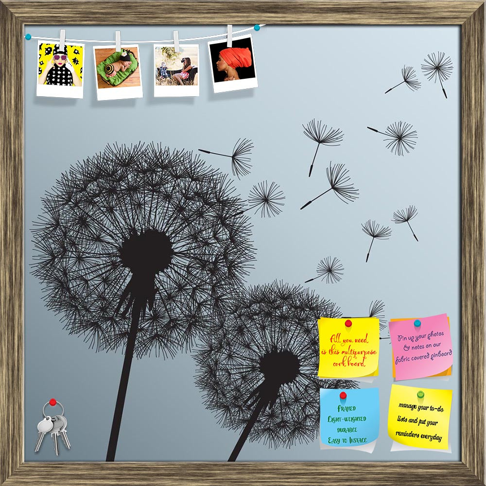 ArtzFolio Black Flowers Dandelions Printed Bulletin Board Notice Pin Board Soft Board | Framed-Bulletin Boards Framed-AZSAO30404238BLB_FR_L-Image Code 5003679 Vishnu Image Folio Pvt Ltd, IC 5003679, ArtzFolio, Bulletin Boards Framed, Floral, Digital Art, black, flowers, dandelions, printed, bulletin, board, notice, pin, soft, framed, stylish, background, two, grey, beautiful, trendy, romantic, wallpaper, vector, illustration, pin up board, push pin board, extra large cork board, big pin board, notice board,