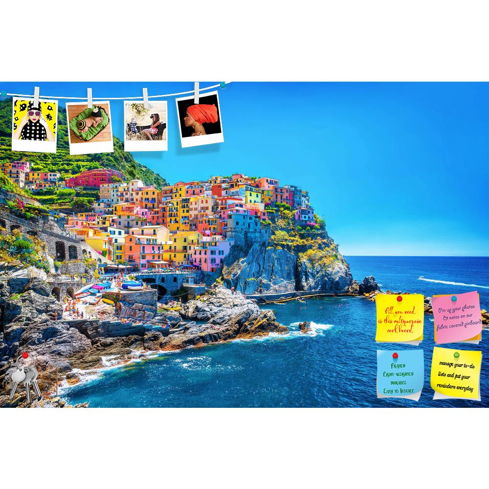 ArtzFolio Mountains Over Mediterranean Sea, Cinque Terre Europe Printed Bulletin Board Notice Pin Board Soft Board | Frameless-Bulletin Boards Frameless-AZSAO30425890BLB_FL_L-Image Code 5003680 Vishnu Image Folio Pvt Ltd, IC 5003680, ArtzFolio, Bulletin Boards Frameless, Places, Photography, mountains, over, mediterranean, sea, cinque, terre, europe, printed, bulletin, board, notice, pin, soft, frameless, beautiful, colorful, cityscape, traditional, italian, architecture, european, italy, beach, buildings, 