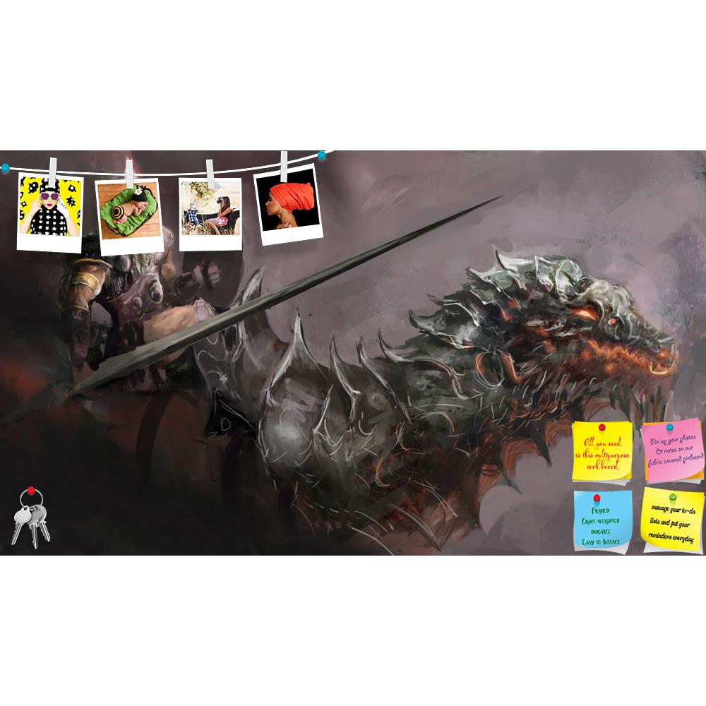 ArtzFolio Dragon Rider Ready For Attack D2 Printed Bulletin Board Notice Pin Board Soft Board | Frameless-Bulletin Boards Frameless-AZSAO30431138BLB_FL_L-Image Code 5003682 Vishnu Image Folio Pvt Ltd, IC 5003682, ArtzFolio, Bulletin Boards Frameless, Fantasy, Fine Art Reprint, dragon, rider, ready, for, attack, d2, printed, bulletin, board, notice, pin, soft, frameless, ancient, animal, art, astrology, beast, burning, claw, decoration, flying, illustration, nest, symbol, tail, wings, knight, armor, mith, mi