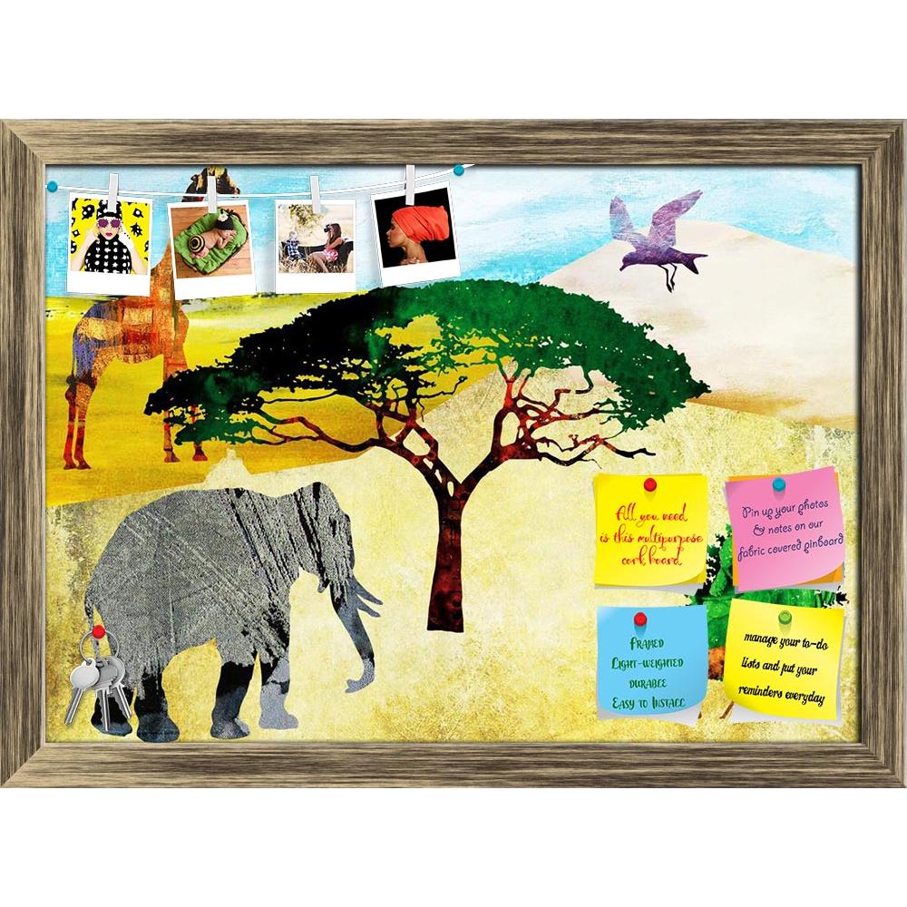 ArtzFolio Jungle Safari Printed Bulletin Board Notice Pin Board Soft Board | Framed-Bulletin Boards Framed-AZSAO30534342BLB_FR_L-Image Code 5003692 Vishnu Image Folio Pvt Ltd, IC 5003692, ArtzFolio, Bulletin Boards Framed, Animals, Kids, Digital Art, jungle, safari, printed, bulletin, board, notice, pin, soft, framed, illustration, art, pin up board, push pin board, extra large cork board, big pin board, notice board, small bulletin board, cork board, wall notice board, giant cork board, bulletin board, off