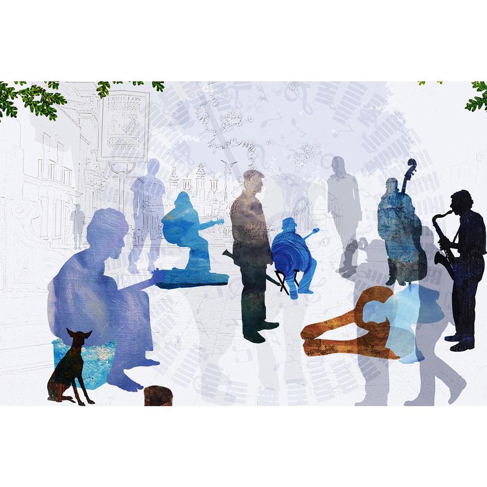 ArtzFolio Street Musicians Unframed Paper Poster-Paper Posters Unframed-AZART30534372POS_UN_L-Image Code 5003694 Vishnu Image Folio Pvt Ltd, IC 5003694, ArtzFolio, Paper Posters Unframed, Surrealism, Digital Art, street, musicians, unframed, paper, poster, wall, large, size, for, living, room, home, decoration, big, framed, decor, posters, pitaara, box, modern, art, with, frame, bedroom, amazonbasics, door, drawing, small, decorative, office, reception, multiple, friends, images, reprints, reprint, kids, ba
