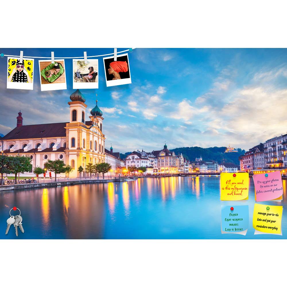 ArtzFolio Cityscape Of Lucerne, Switzerland Printed Bulletin Board Notice Pin Board Soft Board | Frameless-Bulletin Boards Frameless-AZSAO30545121BLB_FL_L-Image Code 5003695 Vishnu Image Folio Pvt Ltd, IC 5003695, ArtzFolio, Bulletin Boards Frameless, Places, Photography, cityscape, of, lucerne, switzerland, printed, bulletin, board, notice, pin, soft, frameless, image, evening, pin up board, push pin board, extra large cork board, big pin board, notice board, small bulletin board, cork board, wall notice b