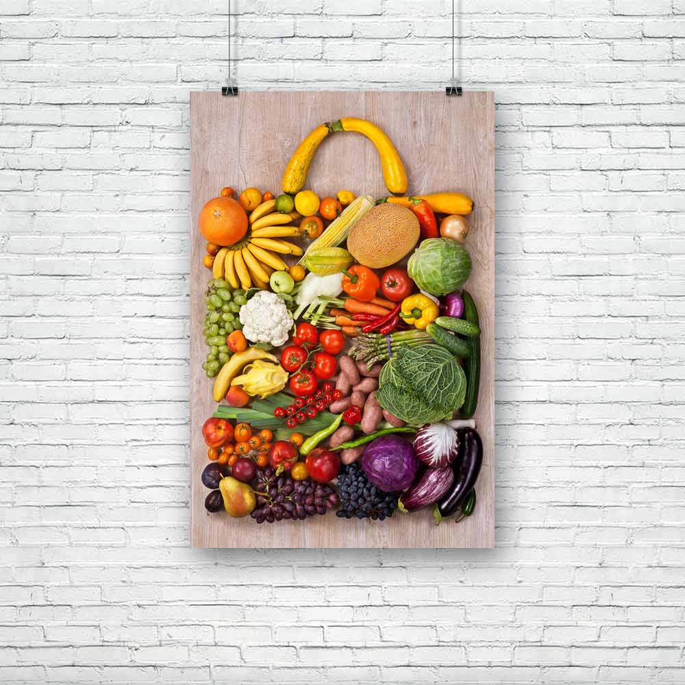 Photo of Fruits & Vegetables D3 Unframed Paper Poster-Paper Posters Unframed-POS_UN-IC 5003703 IC 5003703, Astronomy, Conceptual, Cosmology, Cuisine, Dance, Designer, Food, Food and Beverage, Food and Drink, Fruit and Vegetable, Fruits, Music and Dance, Photography, Space, Still Life, Tropical, Vegetables, photo, of, d3, unframed, paper, poster, healthy, vegetarian, organic, detoxification, vegetable, foods, groceries, grocery, abundance, appetizing, asparagus, background, bag, bananas, basket, goods, bio, 