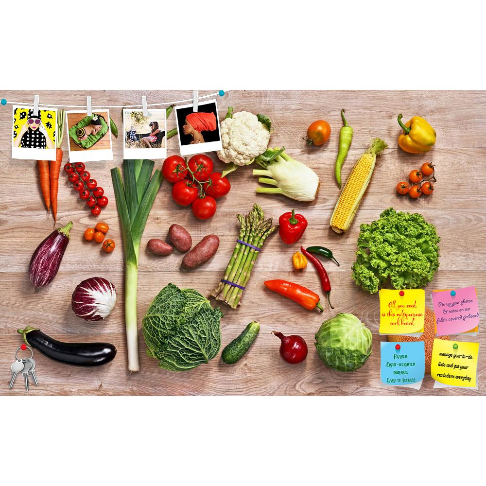 ArtzFolio Photo of Fruits & Vegetables D5 Printed Bulletin Board Notice Pin Board Soft Board | Frameless-Bulletin Boards Frameless-AZSAO30548440BLB_FL_L-Image Code 5003706 Vishnu Image Folio Pvt Ltd, IC 5003706, ArtzFolio, Bulletin Boards Frameless, Food & Beverage, Photography, photo, of, fruits, vegetables, d5, printed, bulletin, board, notice, pin, soft, frameless, healthy, food, background, studio, different, wooden, table, pin up board, push pin board, extra large cork board, big pin board, notice boar