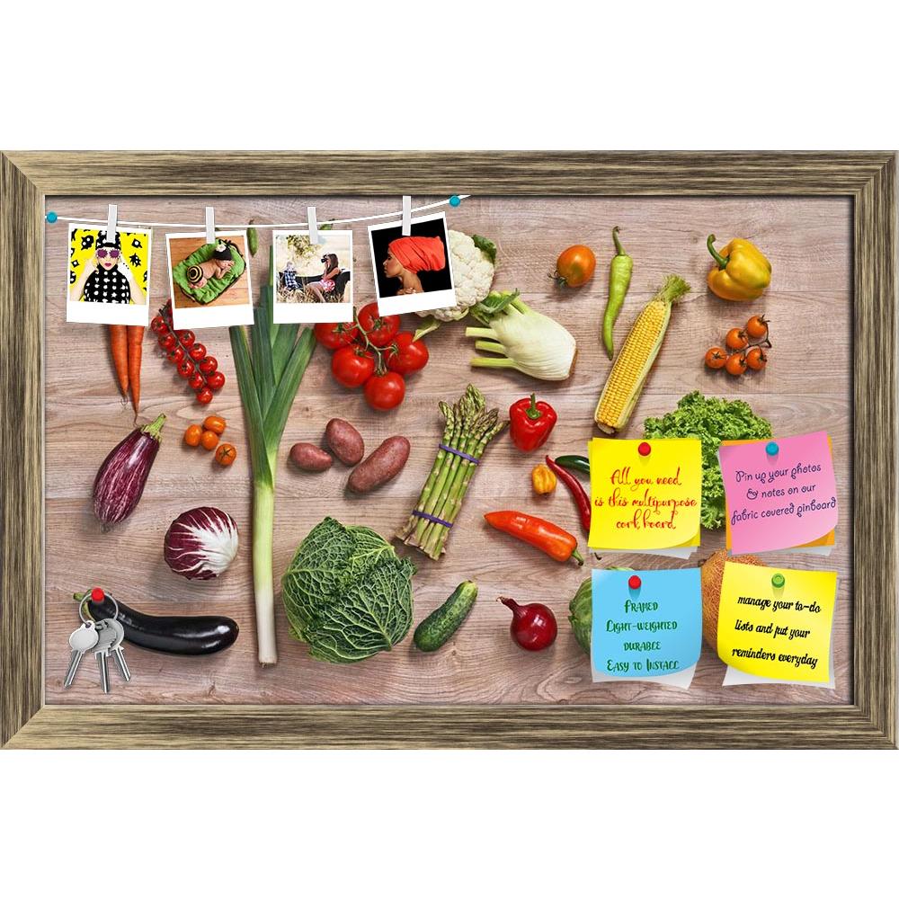 ArtzFolio Photo of Fruits & Vegetables D5 Printed Bulletin Board Notice Pin Board Soft Board | Framed-Bulletin Boards Framed-AZSAO30548440BLB_FR_L-Image Code 5003706 Vishnu Image Folio Pvt Ltd, IC 5003706, ArtzFolio, Bulletin Boards Framed, Food & Beverage, Photography, photo, of, fruits, vegetables, d5, printed, bulletin, board, notice, pin, soft, framed, healthy, food, background, studio, different, wooden, table, pin up board, push pin board, extra large cork board, big pin board, notice board, small bul