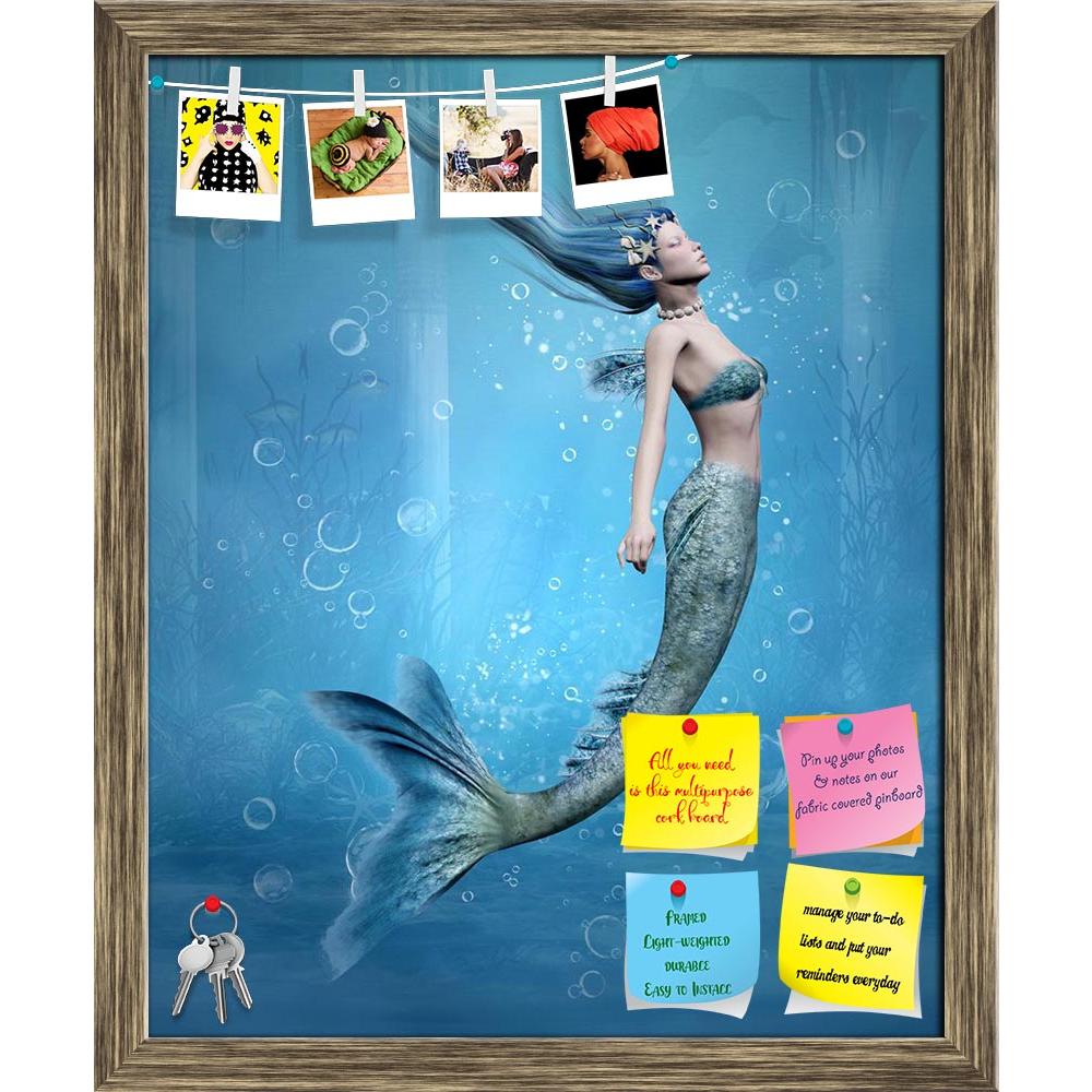 ArtzFolio Mermaid 3D Printed Bulletin Board Notice Pin Board Soft Board | Framed-Bulletin Boards Framed-AZSAO30616305BLB_FR_L-Image Code 5003714 Vishnu Image Folio Pvt Ltd, IC 5003714, ArtzFolio, Bulletin Boards Framed, Fantasy, Kids, Digital Art, mermaid, 3d, printed, bulletin, board, notice, pin, soft, framed, pin up board, push pin board, extra large cork board, big pin board, notice board, small bulletin board, cork board, wall notice board, giant cork board, bulletin board, office notice board, office 