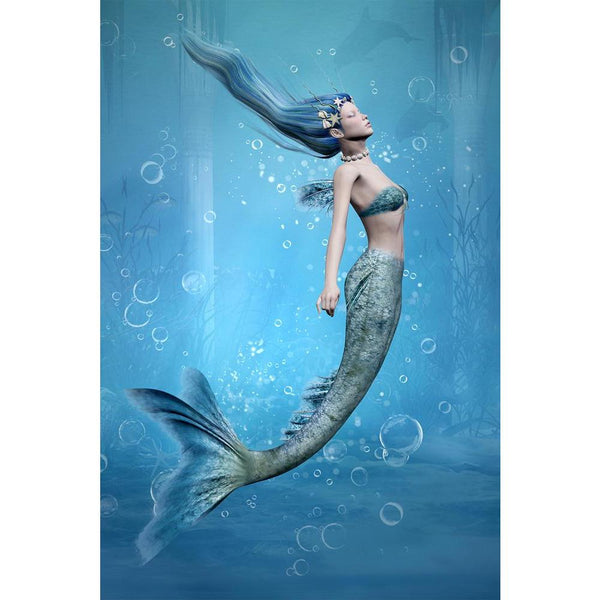 Mermaid 3D Unframed Paper Poster-Paper Posters Unframed-POS_UN-IC 5003714 IC 5003714, 3D, Art and Paintings, Fantasy, Illustrations, Mermaid, unframed, paper, wall, poster, mermaids, art, azure, beautiful, beauty, blue, bubbles, columns, creature, dream, fairy, fairytale, female, fish, fishtail, floating, freedom, fresh, girl, hair, illustration, legend, magic, myth, mythical, mythology, ocean, palace, sea, swim, tail, tale, underwater, water, woman, artzfolio, posters, wall posters, posters for room, poste