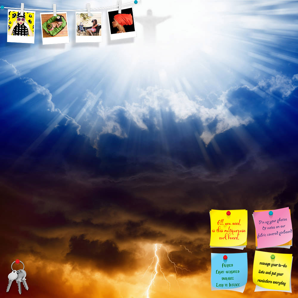 ArtzFolio Jesus Christ In Blue Sky With Clouds Printed Bulletin Board Notice Pin Board Soft Board | Frameless-Bulletin Boards Frameless-AZSAO30623011BLB_FL_L-Image Code 5003718 Vishnu Image Folio Pvt Ltd, IC 5003718, ArtzFolio, Bulletin Boards Frameless, Religious, Digital Art, jesus, christ, in, blue, sky, with, clouds, printed, bulletin, board, notice, pin, soft, frameless, bright, light, heaven, hell, awe, beam, belief, bible, cloud, dark, dramatic, eternity, evil, faith, god, good, holy, hope, inferno, 
