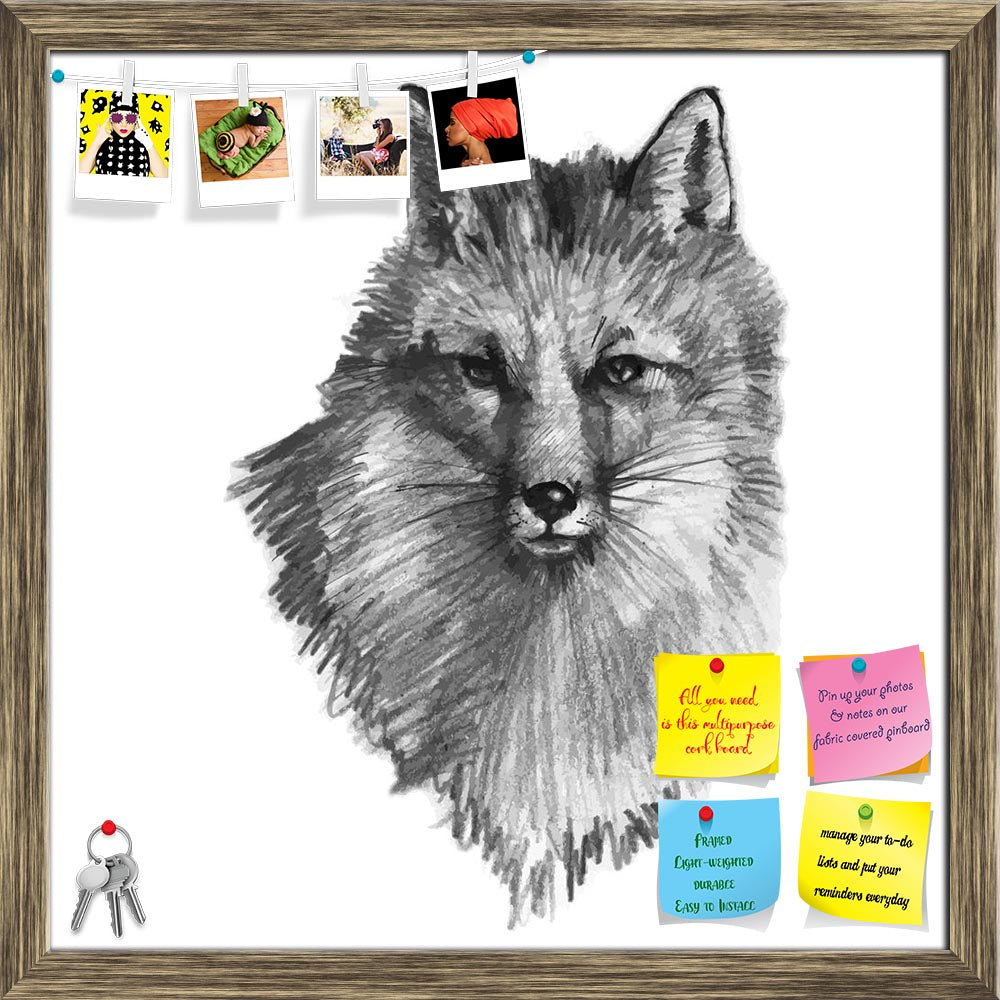 ArtzFolio Fox Printed Bulletin Board Notice Pin Board Soft Board | Framed-Bulletin Boards Framed-AZSAO30648232BLB_FR_L-Image Code 5003722 Vishnu Image Folio Pvt Ltd, IC 5003722, ArtzFolio, Bulletin Boards Framed, Animals, Fine Art Reprint, fox, printed, bulletin, board, notice, pin, soft, framed, hand, drawn, vector, illustration, pin up board, push pin board, extra large cork board, big pin board, notice board, small bulletin board, cork board, wall notice board, giant cork board, bulletin board, office no