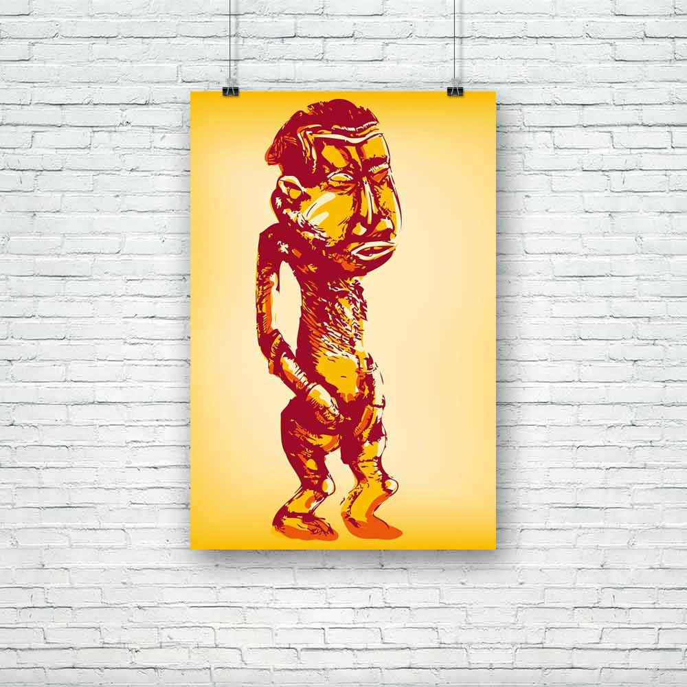 African Dummy Unframed Paper Poster - Paper Posters Unframed - ArtzFolio.com