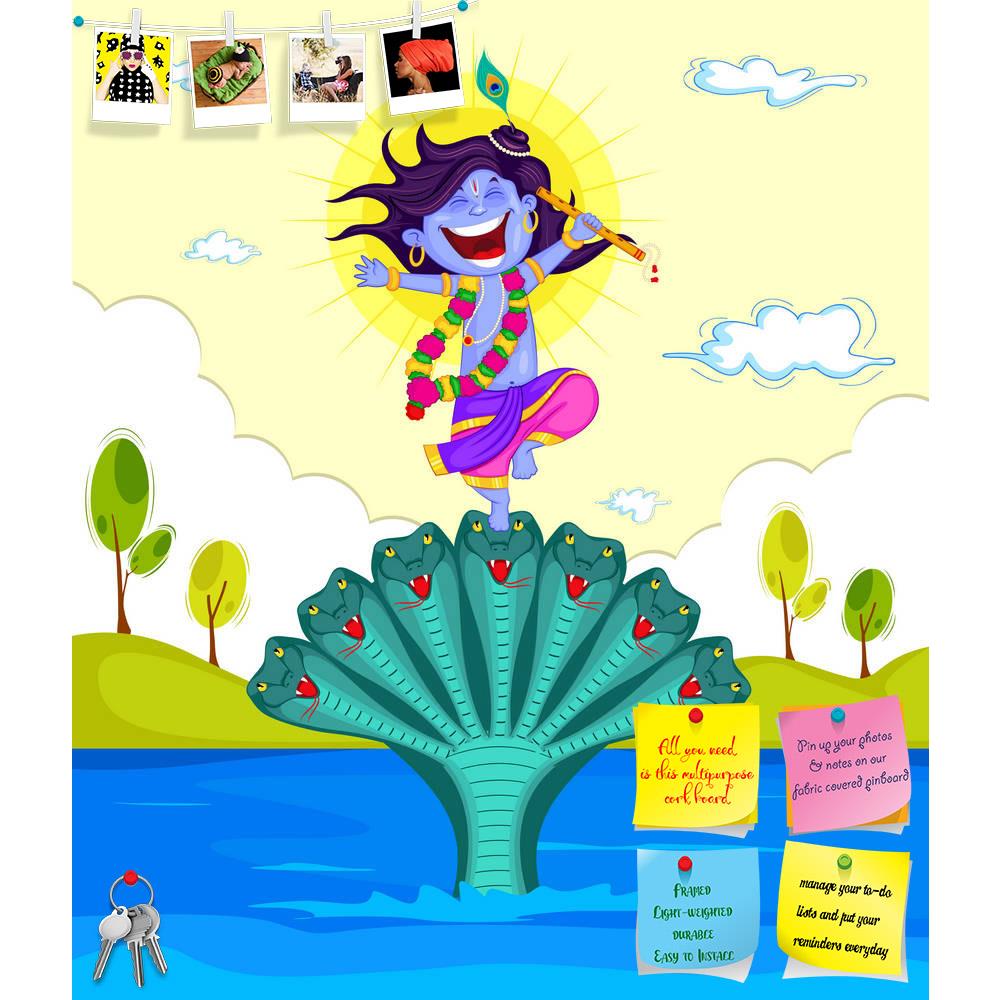 ArtzFolio Krishna Janmashtami Printed Bulletin Board Notice Pin Board Soft Board | Frameless-Bulletin Boards Frameless-AZSAO30713603BLB_FL_L-Image Code 5003729 Vishnu Image Folio Pvt Ltd, IC 5003729, ArtzFolio, Bulletin Boards Frameless, Religious, Digital Art, krishna, janmashtami, printed, bulletin, board, notice, pin, soft, frameless, background, vector, pin up board, push pin board, extra large cork board, big pin board, notice board, small bulletin board, cork board, wall notice board, giant cork board