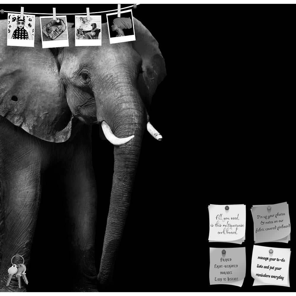 ArtzFolio Wild African Elephant D3 Printed Bulletin Board Notice Pin Board Soft Board | Frameless-Bulletin Boards Frameless-AZSAO30718865BLB_FL_L-Image Code 5003735 Vishnu Image Folio Pvt Ltd, IC 5003735, ArtzFolio, Bulletin Boards Frameless, Animals, Photography, wild, african, elephant, d3, printed, bulletin, board, notice, pin, soft, frameless, monochrome, copy, space, texture, aged, animal, big, black, brown, close, closeup, danger, detail, ear, endangered, eye, face, feed, female, head, hide, jungle, l