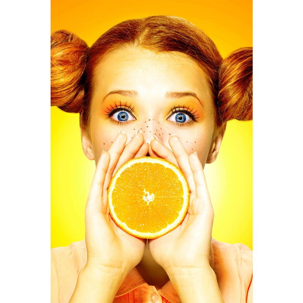 ArtzFolio Girl Takes Juicy Orange Unframed Paper Poster-Paper Posters Unframed-AZART30943615POS_UN_L-Image Code 5003748 Vishnu Image Folio Pvt Ltd, IC 5003748, ArtzFolio, Paper Posters Unframed, Fashion, Portraits, Photography, girl, takes, juicy, orange, unframed, paper, poster, wall, large, size, for, living, room, home, decoration, big, framed, decor, posters, pitaara, box, modern, art, with, frame, bedroom, amazonbasics, door, drawing, small, decorative, office, reception, multiple, friends, images, rep