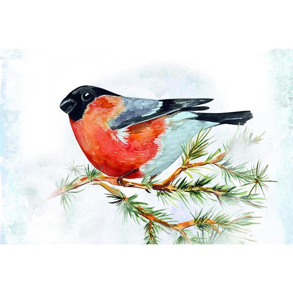 Watercolor Bird D6 Unframed Paper Poster-Paper Posters Unframed-POS_UN-IC 5003756 IC 5003756, Ancient, Animals, Art and Paintings, Birds, Black, Black and White, Christianity, Digital, Digital Art, Drawing, Graphic, Historical, Illustrations, Medieval, Nature, Paintings, Scenic, Seasons, Signs, Signs and Symbols, Vintage, Watercolour, White, Wildlife, watercolor, bird, d6, unframed, paper, wall, poster, animal, art, artistic, background, beak, beautiful, beauty, branch, bright, bullfinch, card, christmas, c