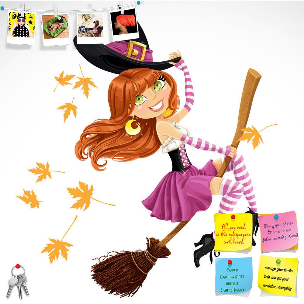 ArtzFolio Witch Flying On A Broomstick Printed Bulletin Board Notice Pin Board Soft Board | Frameless-Bulletin Boards Frameless-AZSAO31070860BLB_FL_L-Image Code 5003759 Vishnu Image Folio Pvt Ltd, IC 5003759, ArtzFolio, Bulletin Boards Frameless, Kids, Digital Art, witch, flying, on, a, broomstick, printed, bulletin, board, notice, pin, soft, frameless, beautiful, isolated, white, background, fly, hat, cute, girl, broom, magic, smile, young, woman, smoke, scary, charm, happy, vector, people, female, design,