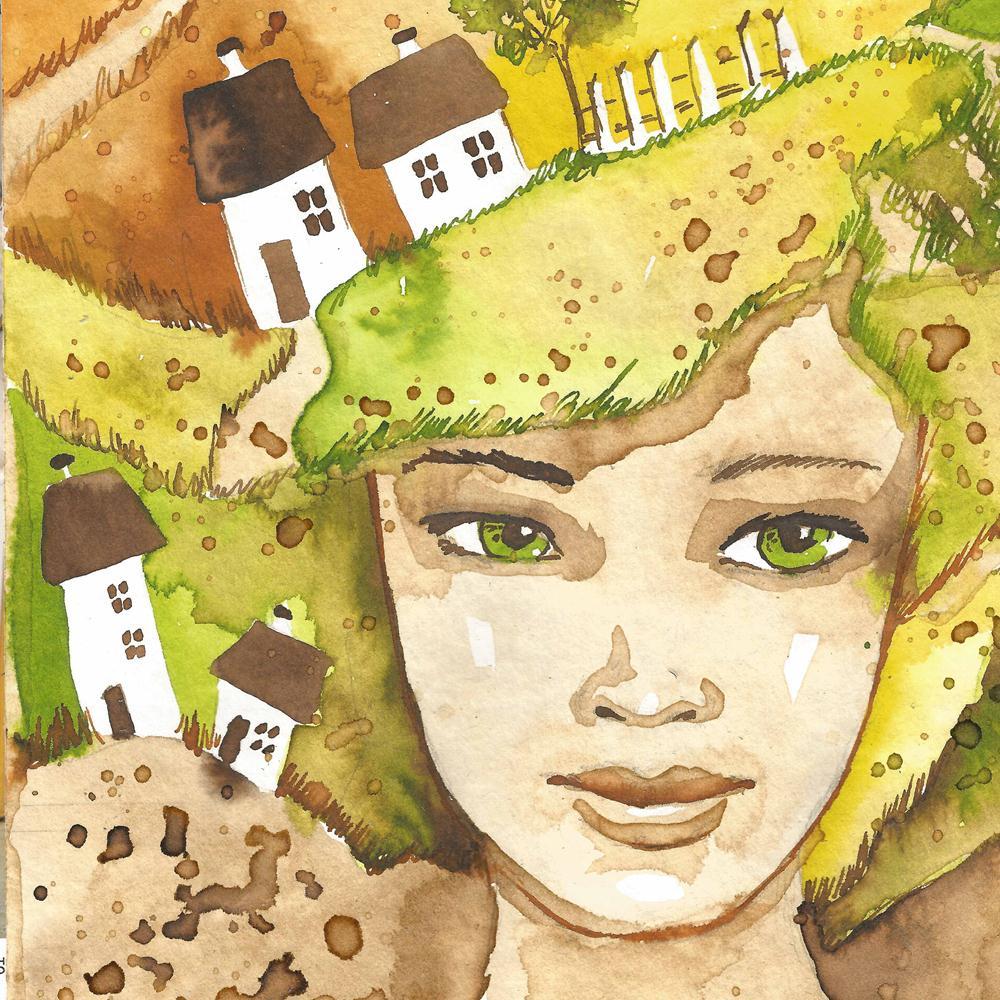 Abstract Artwork Canvas Painting Synthetic Frame - Paintings MDF Framing - ArtzFolio.com