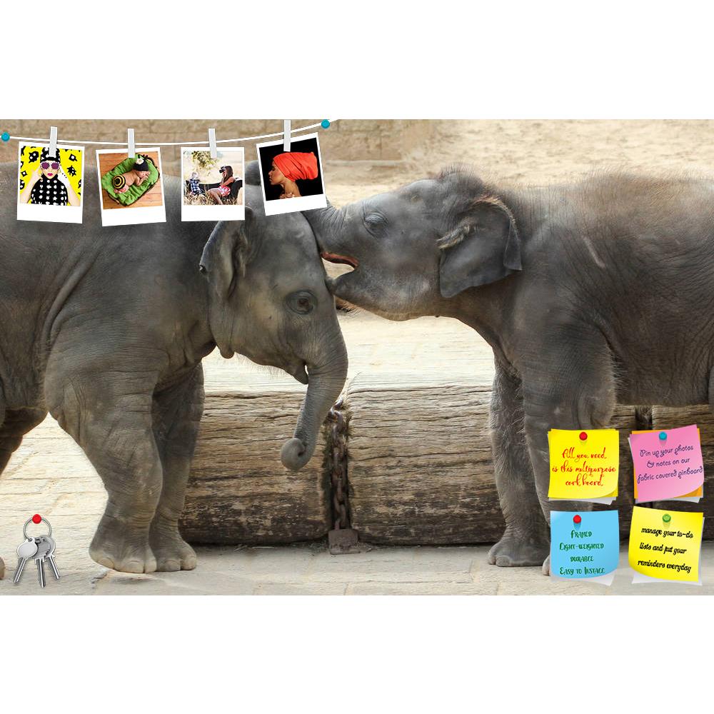 ArtzFolio Elephants Touching Each Other Printed Bulletin Board Notice Pin Board Soft Board | Frameless-Bulletin Boards Frameless-AZSAO31258126BLB_FL_L-Image Code 5003770 Vishnu Image Folio Pvt Ltd, IC 5003770, ArtzFolio, Bulletin Boards Frameless, Animals, Photography, elephants, touching, each, other, printed, bulletin, board, notice, pin, soft, frameless, gently, trunk, park, animal, compassionate, compassion, africa, addo, wild, profile, closeup, loxodonta, two, nobody, national, display, mammal, view, a