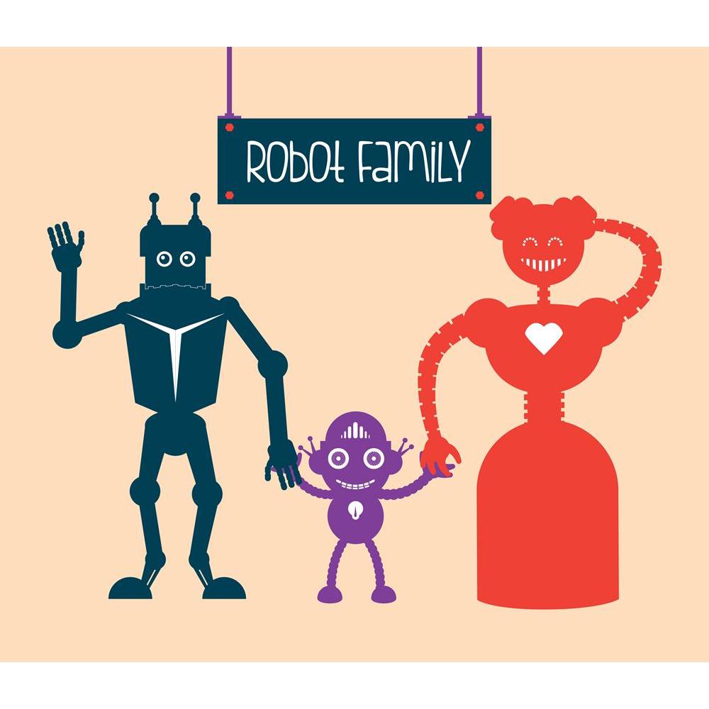 Robot Design Canvas Painting Synthetic Frame-Paintings MDF Framing-AFF_FR-IC 5003786 IC 5003786, Baby, Children, Digital, Digital Art, Family, Futurism, Graphic, Icons, Illustrations, Kids, Modern Art, Science Fiction, Signs, Signs and Symbols, Space, Metallic, robot, design, canvas, painting, synthetic, frame, android, artificial, automation, character, child, concept, concepts, creativity, cyber, cyberspace, cyborg, device, electronic, equipment, female, fiction, future, futuristic, human, humanoid, icon,