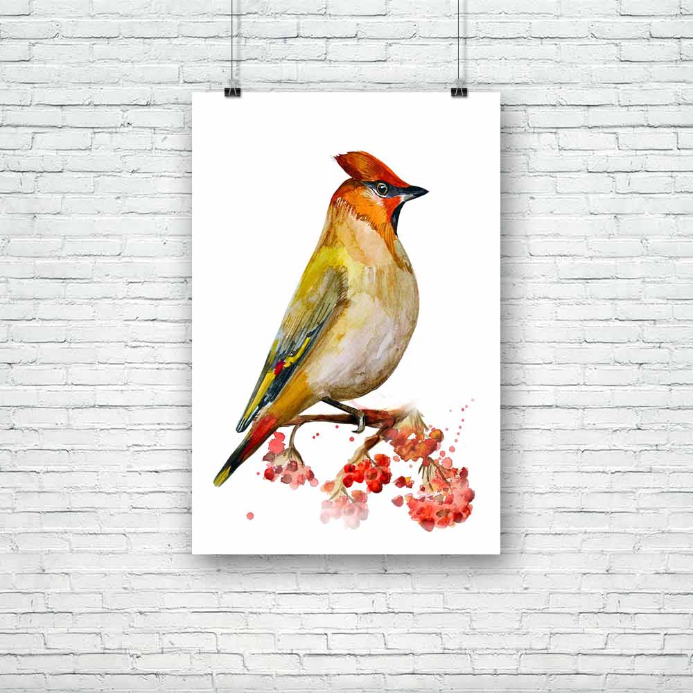 Watercolor Bird D7 Unframed Paper Poster-Paper Posters Unframed-POS_UN-IC 5003793 IC 5003793, Abstract Expressionism, Abstracts, Ancient, Animals, Art and Paintings, Birds, Black and White, Botanical, Christianity, Decorative, Drawing, Floral, Flowers, Fruit and Vegetable, Fruits, Historical, Illustrations, Medieval, Nature, Paintings, Patterns, Scenic, Seasons, Semi Abstract, Signs, Signs and Symbols, Vintage, Watercolour, White, watercolor, bird, d7, unframed, paper, poster, abstract, animal, art, ash, ba
