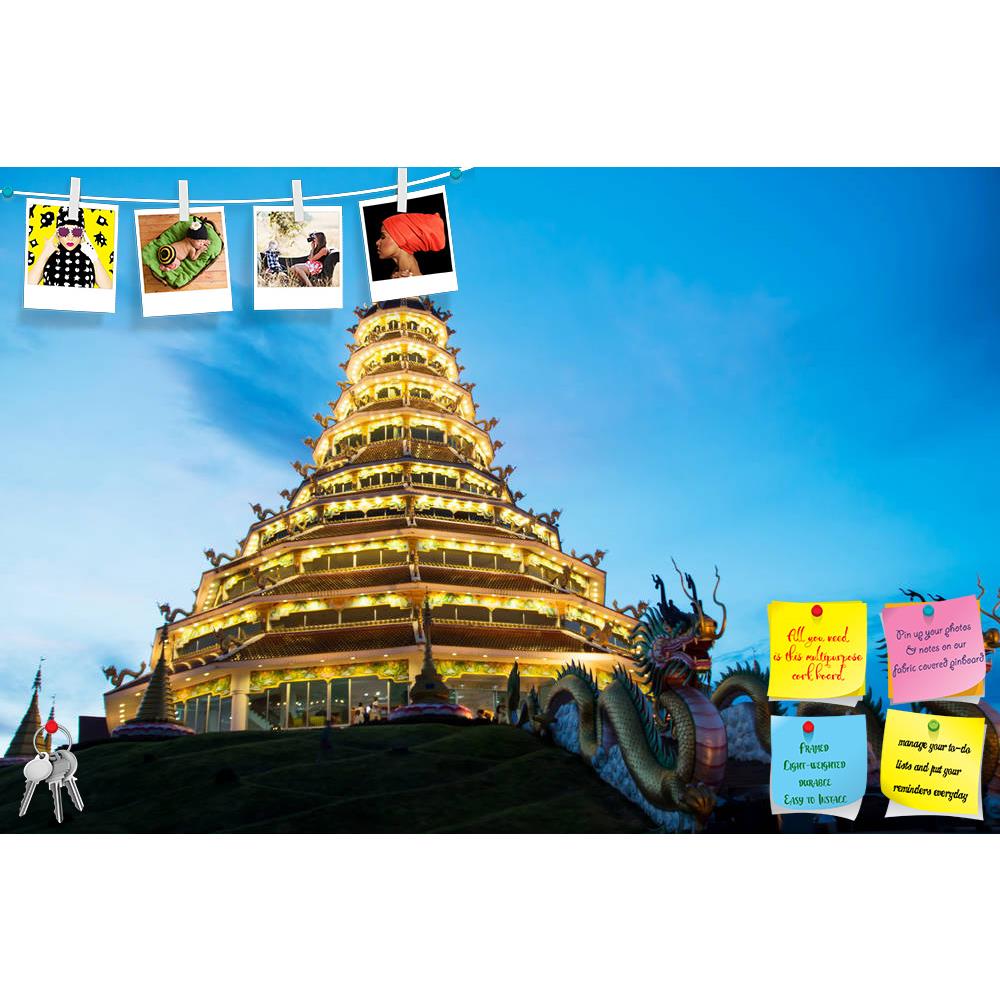 ArtzFolio Chinese Temple Chiang Rai Thailand Printed Bulletin Board Notice Pin Board Soft Board | Frameless-Bulletin Boards Frameless-AZSAO31440191BLB_FL_L-Image Code 5003794 Vishnu Image Folio Pvt Ltd, IC 5003794, ArtzFolio, Bulletin Boards Frameless, Places, Religious, Photography, chinese, temple, chiang, rai, thailand, printed, bulletin, board, notice, pin, soft, frameless, wat, hyua, pla, kang, pin up board, push pin board, extra large cork board, big pin board, notice board, small bulletin board, cork