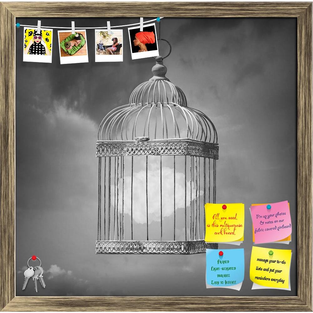 ArtzFolio Cloud Inside A Cage D1 Printed Bulletin Board Notice Pin Board Soft Board | Framed-Bulletin Boards Framed-AZSAO31453907BLB_FR_L-Image Code 5003797 Vishnu Image Folio Pvt Ltd, IC 5003797, ArtzFolio, Bulletin Boards Framed, Conceptual, Photography, cloud, inside, a, cage, d1, printed, bulletin, board, notice, pin, soft, framed, dreamy, image, black, white, represent, aviary, sky, surreal, surrealistic, surrealism, bar, object, imagination, art, artistic, concept, capture, nobody, unique, uniqueness,