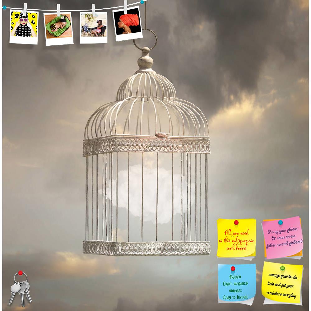 ArtzFolio Cloud Inside A Cage D2 Printed Bulletin Board Notice Pin Board Soft Board | Frameless-Bulletin Boards Frameless-AZSAO31453908BLB_FL_L-Image Code 5003798 Vishnu Image Folio Pvt Ltd, IC 5003798, ArtzFolio, Bulletin Boards Frameless, Conceptual, Vintage, Photography, cloud, inside, a, cage, d2, printed, bulletin, board, notice, pin, soft, frameless, dreamy, image, represent, beautiful, sky, background, aviary, surreal, surrealistic, surrealism, bar, object, colorful, sunset, golden, imagination, art,