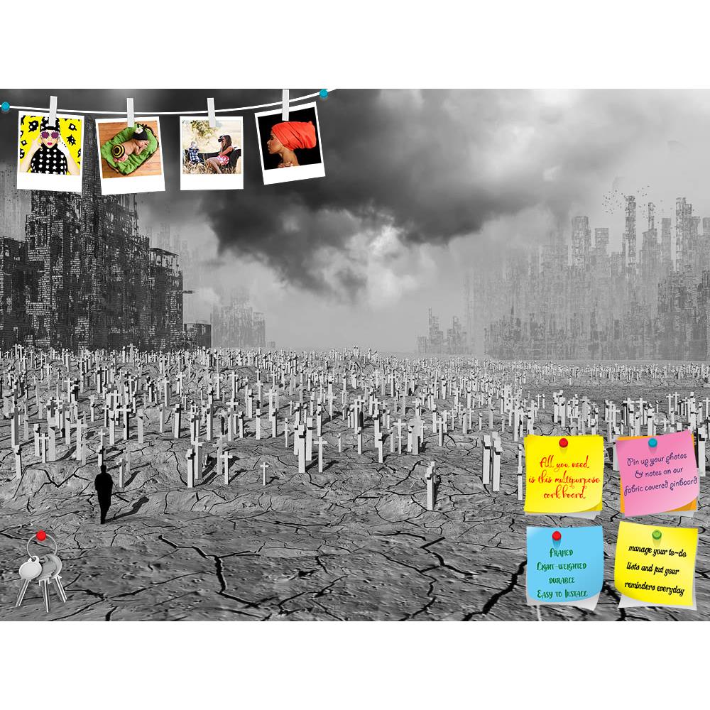 ArtzFolio Dead City D2 Printed Bulletin Board Notice Pin Board Soft Board | Frameless-Bulletin Boards Frameless-AZSAO31589212BLB_FL_L-Image Code 5003808 Vishnu Image Folio Pvt Ltd, IC 5003808, ArtzFolio, Bulletin Boards Frameless, Fantasy, Digital Art, dead, city, d2, printed, bulletin, board, notice, pin, soft, frameless, pin up board, push pin board, extra large cork board, big pin board, notice board, small bulletin board, cork board, wall notice board, giant cork board, bulletin board, office notice boa