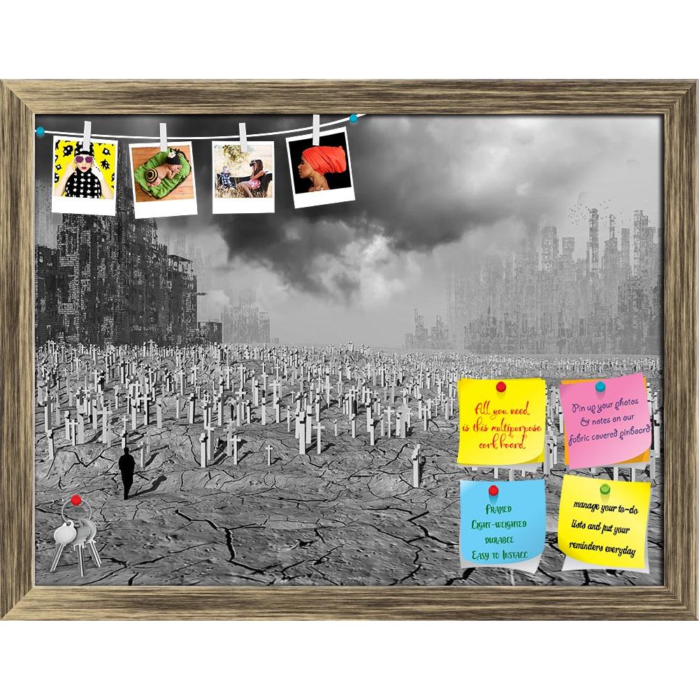 ArtzFolio Dead City D2 Printed Bulletin Board Notice Pin Board Soft Board | Framed-Bulletin Boards Framed-AZSAO31589212BLB_FR_L-Image Code 5003808 Vishnu Image Folio Pvt Ltd, IC 5003808, ArtzFolio, Bulletin Boards Framed, Fantasy, Digital Art, dead, city, d2, printed, bulletin, board, notice, pin, soft, framed, pin up board, push pin board, extra large cork board, big pin board, notice board, small bulletin board, cork board, wall notice board, giant cork board, bulletin board, office notice board, office c
