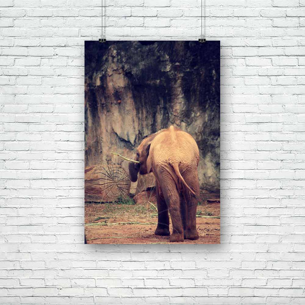 Baby Elephant D1 Unframed Paper Poster-Paper Posters Unframed-POS_UN-IC 5003812 IC 5003812, African, Animals, Asian, Baby, Children, Family, Kids, Nature, Scenic, Sports, Wildlife, elephant, d1, unframed, paper, poster, africa, animal, asia, beautiful, beauty, big, calf, cute, ears, endangered, game, grey, large, mammal, mom, mother, national, park, reserve, safari, small, south, together, trunk, walking, wild, wilderness, young, artzfolio, posters, wall posters, posters for room, posters for room decoratio