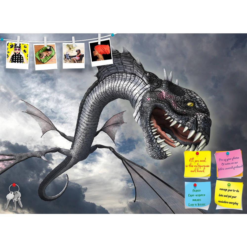 ArtzFolio Snake Dragon Printed Bulletin Board Notice Pin Board Soft Board | Frameless-Bulletin Boards Frameless-AZSAO31724535BLB_FL_L-Image Code 5003823 Vishnu Image Folio Pvt Ltd, IC 5003823, ArtzFolio, Bulletin Boards Frameless, Animals, Fantasy, Digital Art, snake, dragon, printed, bulletin, board, notice, pin, soft, frameless, a, swoops, sky, attack, it, prey, 3d, render, attacking, monster, creature, flying, flight, terror, teeth, rendering, halloween, horror, big, scary, wings, winged, violent, violen