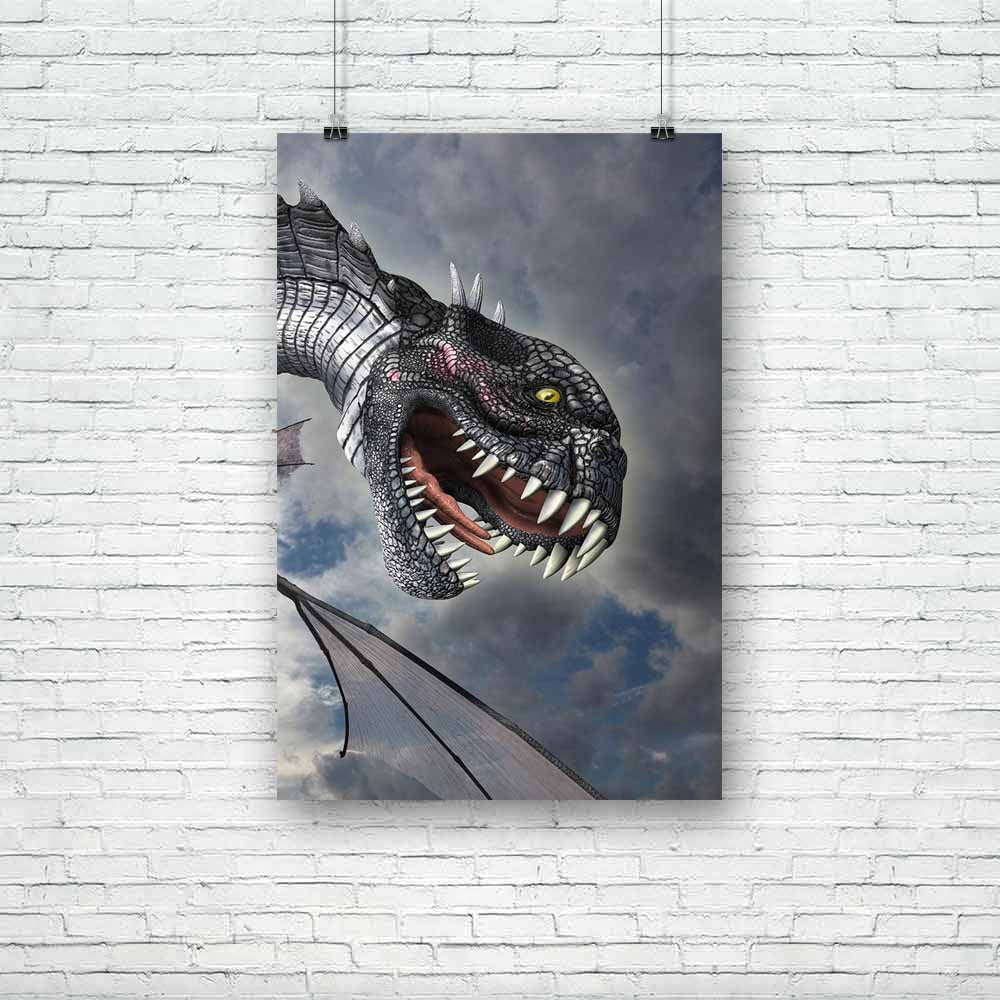 Snake Dragon Unframed Paper Poster-Paper Posters Unframed-POS_UN-IC 5003823 IC 5003823, 3D, snake, dragon, unframed, paper, poster, aggression, attacking, big, creature, danger, dangerous, dragons, ferocious, flight, flying, halloween, horrifying, horror, monster, predator, render, rendering, savage, scary, teeth, terrifying, terror, vicious, violence, violent, winged, wings, artzfolio, posters, wall posters, posters for room, posters for room decoration, office poster, door poster, baby poster, motivationa