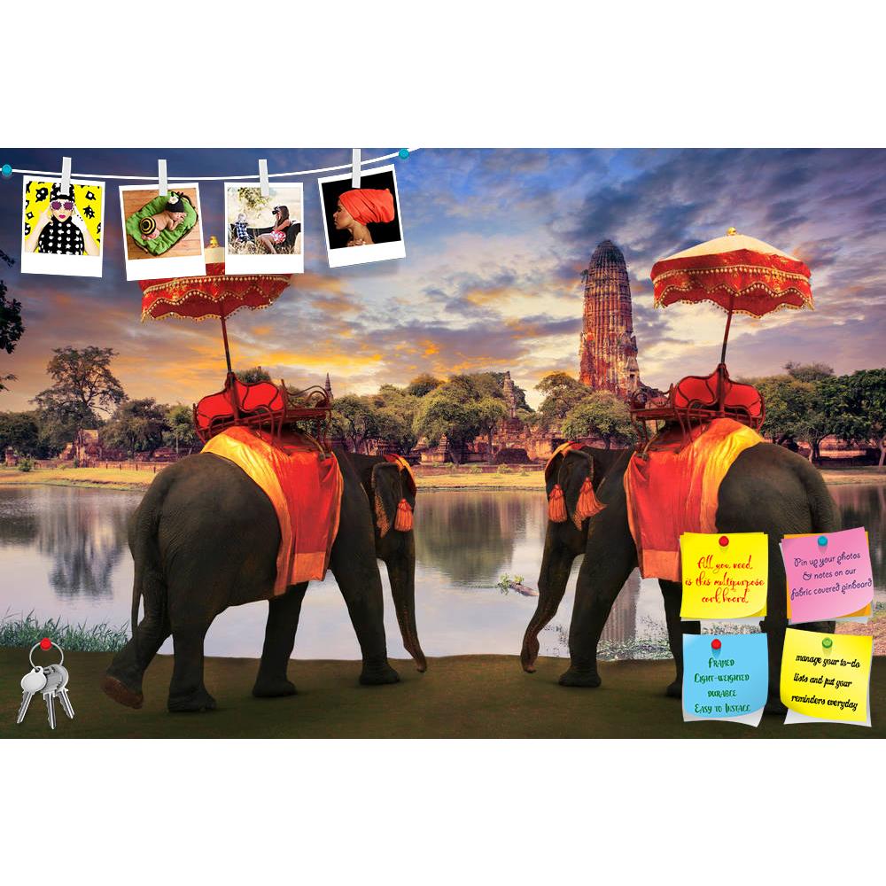 ArtzFolio Thai Traditional Elephants In Old Pagoda Ayuthaya Printed Bulletin Board Notice Pin Board Soft Board | Frameless-Bulletin Boards Frameless-AZSAO31762856BLB_FL_L-Image Code 5003826 Vishnu Image Folio Pvt Ltd, IC 5003826, ArtzFolio, Bulletin Boards Frameless, Animals, Traditional, Photography, thai, elephants, in, old, pagoda, ayuthaya, printed, bulletin, board, notice, pin, soft, frameless, adventure, ancient, animal, asean, asia, ayutthaya, bangkok, big, city, classic, culture, decor, decorated, d