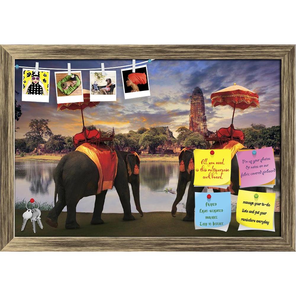 ArtzFolio Thai Traditional Elephants In Old Pagoda Ayuthaya Printed Bulletin Board Notice Pin Board Soft Board | Framed-Bulletin Boards Framed-AZSAO31762856BLB_FR_L-Image Code 5003826 Vishnu Image Folio Pvt Ltd, IC 5003826, ArtzFolio, Bulletin Boards Framed, Animals, Traditional, Photography, thai, elephants, in, old, pagoda, ayuthaya, printed, bulletin, board, notice, pin, soft, framed, adventure, ancient, animal, asean, asia, ayutthaya, bangkok, big, city, classic, culture, decor, decorated, decoration, d