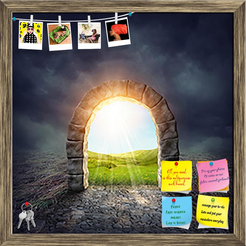 ArtzFolio Mysterious Entrance To New Life D1 Printed Bulletin Board Notice Pin Board Soft Board | Framed-Bulletin Boards Framed-AZSAO31868863BLB_FR_L-Image Code 5003836 Vishnu Image Folio Pvt Ltd, IC 5003836, ArtzFolio, Bulletin Boards Framed, Fantasy, Kids, Photography, mysterious, entrance, to, new, life, d1, printed, bulletin, board, notice, pin, soft, framed, beginning, magic, tale, fairy, meadow, enchanted, adventure, symbol, sign, surreal, door, dark, light, road, sky, tunnel, imagination, imagine, pa
