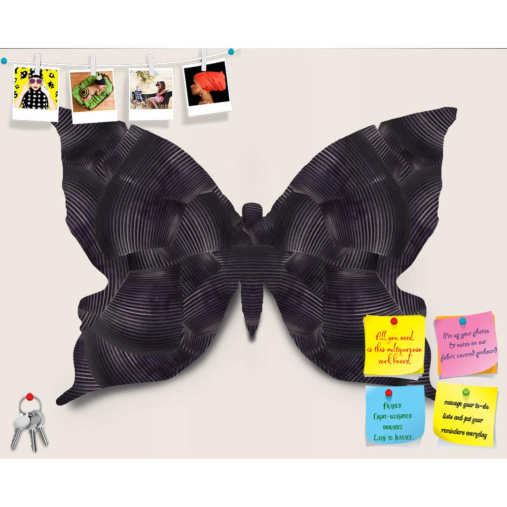 ArtzFolio Black Butterfly Printed Bulletin Board Notice Pin Board Soft Board | Frameless-Bulletin Boards Frameless-AZSAO31913881BLB_FL_L-Image Code 5003839 Vishnu Image Folio Pvt Ltd, IC 5003839, ArtzFolio, Bulletin Boards Frameless, Abstract, Animals, Kids, Digital Art, black, butterfly, printed, bulletin, board, notice, pin, soft, frameless, beautiful, graphic, stylized, isolated, dark, shadow, detail, unique, uniqueness, illustrative, illustration, background, art, artistic, surreal, fantasy, imaginative