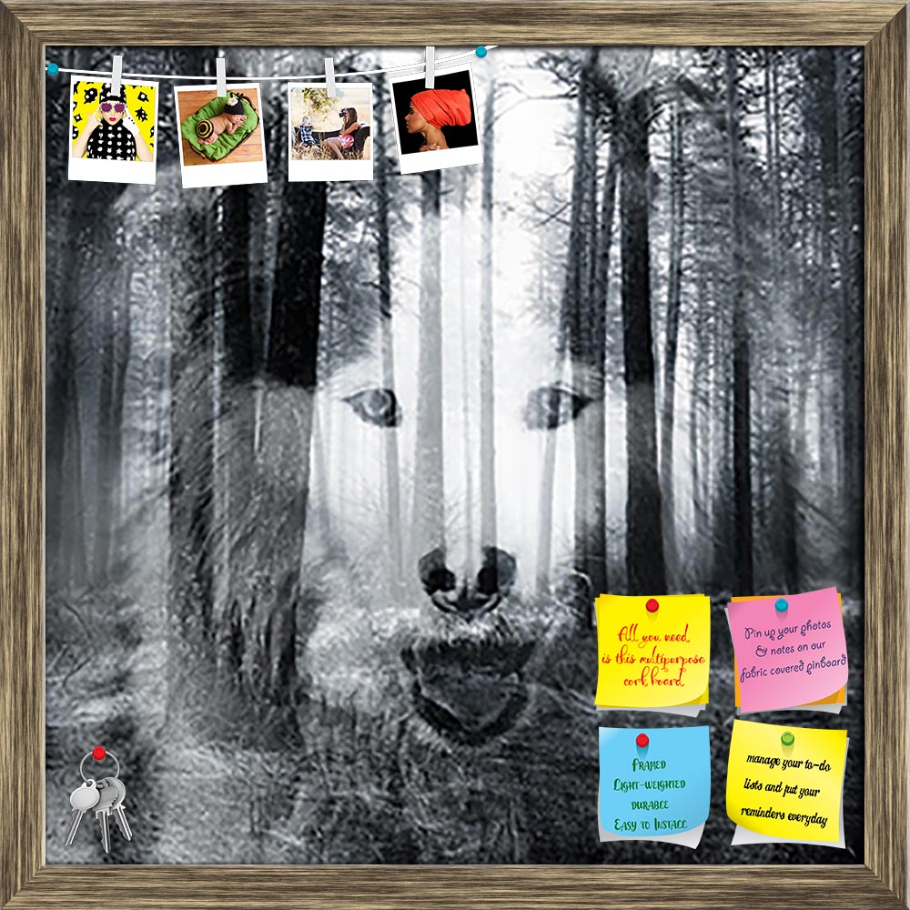 ArtzFolio Dog & Black Forest Printed Bulletin Board Notice Pin Board Soft Board | Framed-Bulletin Boards Framed-AZSAO32098000BLB_FR_L-Image Code 5003849 Vishnu Image Folio Pvt Ltd, IC 5003849, ArtzFolio, Bulletin Boards Framed, Animals, Conceptual, Landscapes, Photography, dog, black, forest, printed, bulletin, board, notice, pin, soft, framed, abstract, focused, duotoned, double, exposure, portrait, tree, face, profile, isolated, needles, natural, white, meditative, serenity, peace, bio, head, thoughtful, 