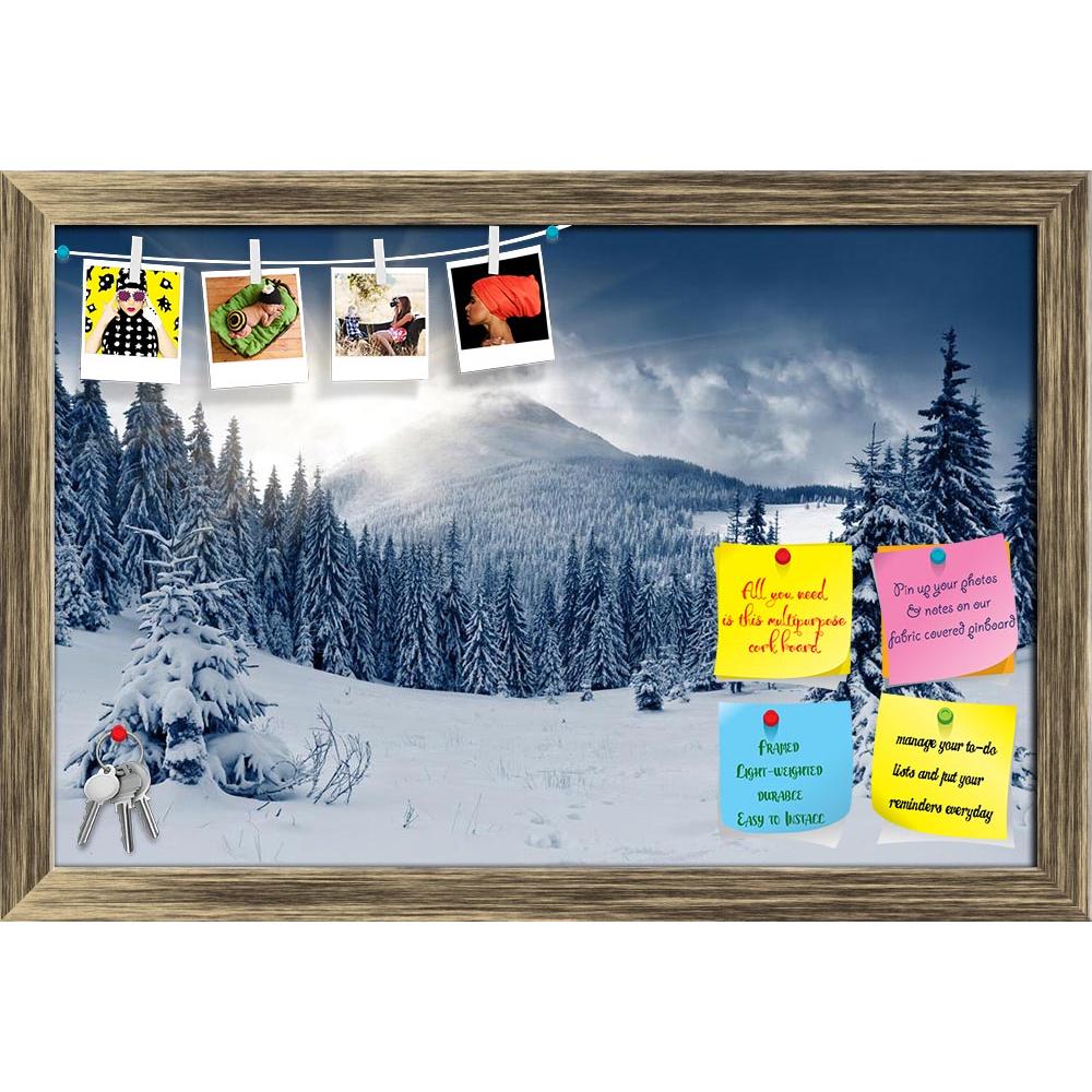 ArtzFolio Winter Landscape D6 Printed Bulletin Board Notice Pin Board Soft Board | Framed-Bulletin Boards Framed-AZSAO32289969BLB_FR_L-Image Code 5003856 Vishnu Image Folio Pvt Ltd, IC 5003856, ArtzFolio, Bulletin Boards Framed, Landscapes, Places, Photography, winter, landscape, d6, printed, bulletin, board, notice, pin, soft, framed, beautiful, snow, covered, trees, alp, background, beauty, christmas, climate, cloud, cold, cover, environment, fairytale, fog, fir, flora, forest, frost, frozen, highlands, h