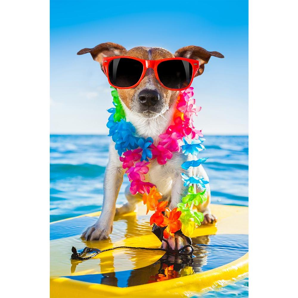 ArtzFolio Dog Surfing On A Surfboard Unframed Paper Poster-Paper Posters Unframed-AZART32316466POS_UN_L-Image Code 5003858 Vishnu Image Folio Pvt Ltd, IC 5003858, ArtzFolio, Paper Posters Unframed, Animals, Kids, Photography, dog, surfing, on, a, surfboard, unframed, paper, poster, wall, large, size, for, living, room, home, decoration, big, framed, decor, posters, pitaara, box, modern, art, with, frame, bedroom, amazonbasics, door, drawing, small, decorative, office, reception, multiple, friends, images, r