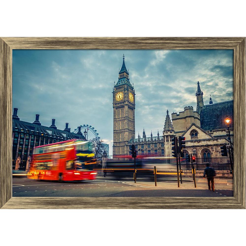 Pitaara Box London At Early Morning, England, UK Canvas Painting Synthetic Frame-Paintings Synthetic Framing-PBART32319406AFF_FW_L-Image Code 5003859 Vishnu Image Folio Pvt Ltd, IC 5003859, Pitaara Box, Paintings Synthetic Framing, Places, Photography, london, at, early, morning, england, uk, canvas, painting, synthetic, frame, big, ben, westminster, britain, night, british, urban, double-decker, parliament, building, capital, city, clock, dusk, european, architecture, evening, famous, attraction, blur, his
