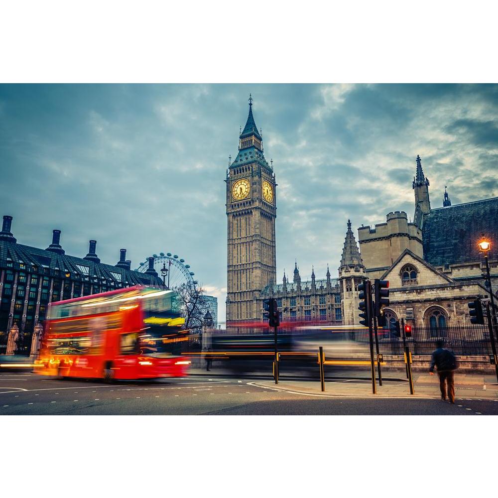 Pitaara Box London At Early Morning, England, UK Canvas Painting Synthetic Frame-Paintings MDF Framing-PBART32319406AFF_FR_L-Image Code 5003859 Vishnu Image Folio Pvt Ltd, IC 5003859, Pitaara Box, Paintings MDF Framing, Places, Photography, london, at, early, morning, england, uk, canvas, painting, synthetic, frame, big, ben, westminster, britain, night, british, urban, double-decker, parliament, building, capital, city, clock, dusk, european, architecture, evening, famous, attraction, blur, historical, his