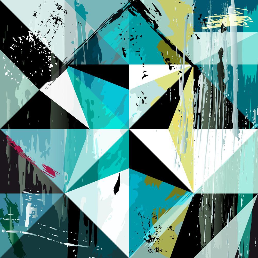 Abstract Artwork Canvas Painting Synthetic Frame - Paintings MDF Framing - ArtzFolio.com