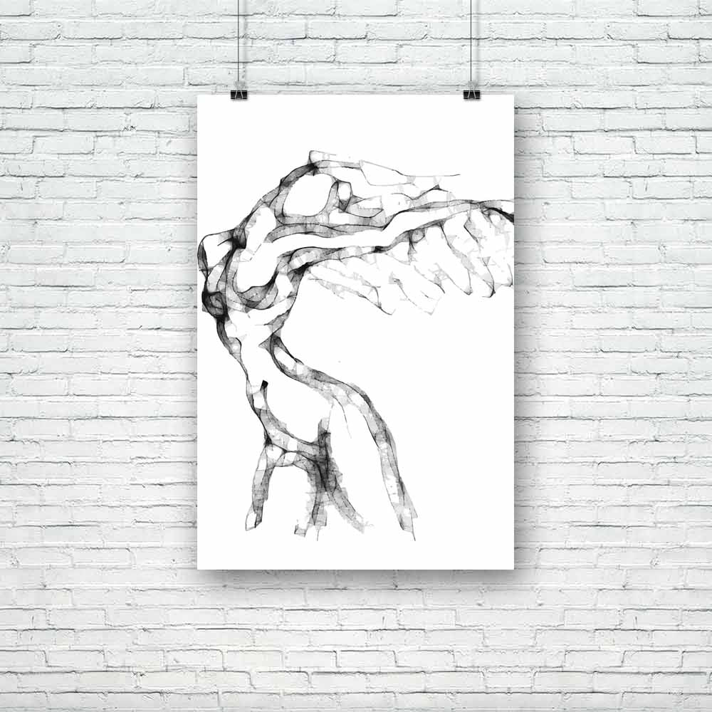 Flying Woman Unframed Paper Poster-Paper Posters Unframed-POS_UN-IC 5003866 IC 5003866, Black, Black and White, Drawing, Illustrations, People, Signs and Symbols, Sketches, Symbols, White, flying, woman, unframed, paper, poster, and, beauty, behind, body, curves, female, fly, girl, hips, human, illustration, lines, model, one, outline, painted, person, posing, silhouette, sketch, standing, symbol, torso, waist, wings, artzfolio, posters, wall posters, posters for room, posters for room decoration, office po