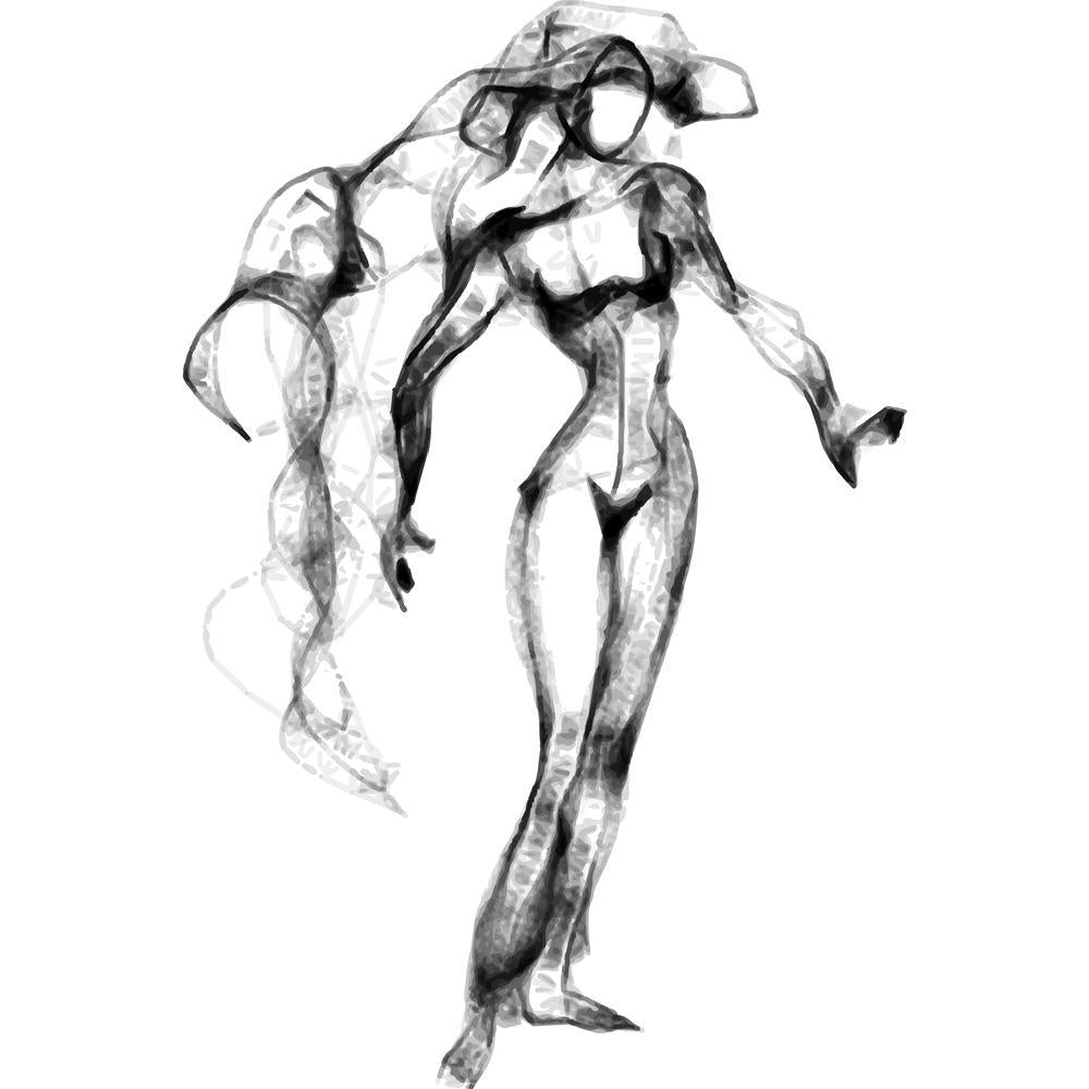 Woman Canvas Painting Synthetic Frame-Paintings MDF Framing-AFF_FR-IC 5003869 IC 5003869, Black, Black and White, Drawing, Illustrations, People, Signs and Symbols, Sketches, Symbols, White, woman, canvas, painting, synthetic, frame, beauty, behind, body, curves, female, girl, hips, human, illustration, lines, model, one, outline, painted, person, posing, silhouette, sketch, standing, symbol, torso, waist, artzfolio, wall decor for living room, wall frames for living room, frames for living room, wall art, 