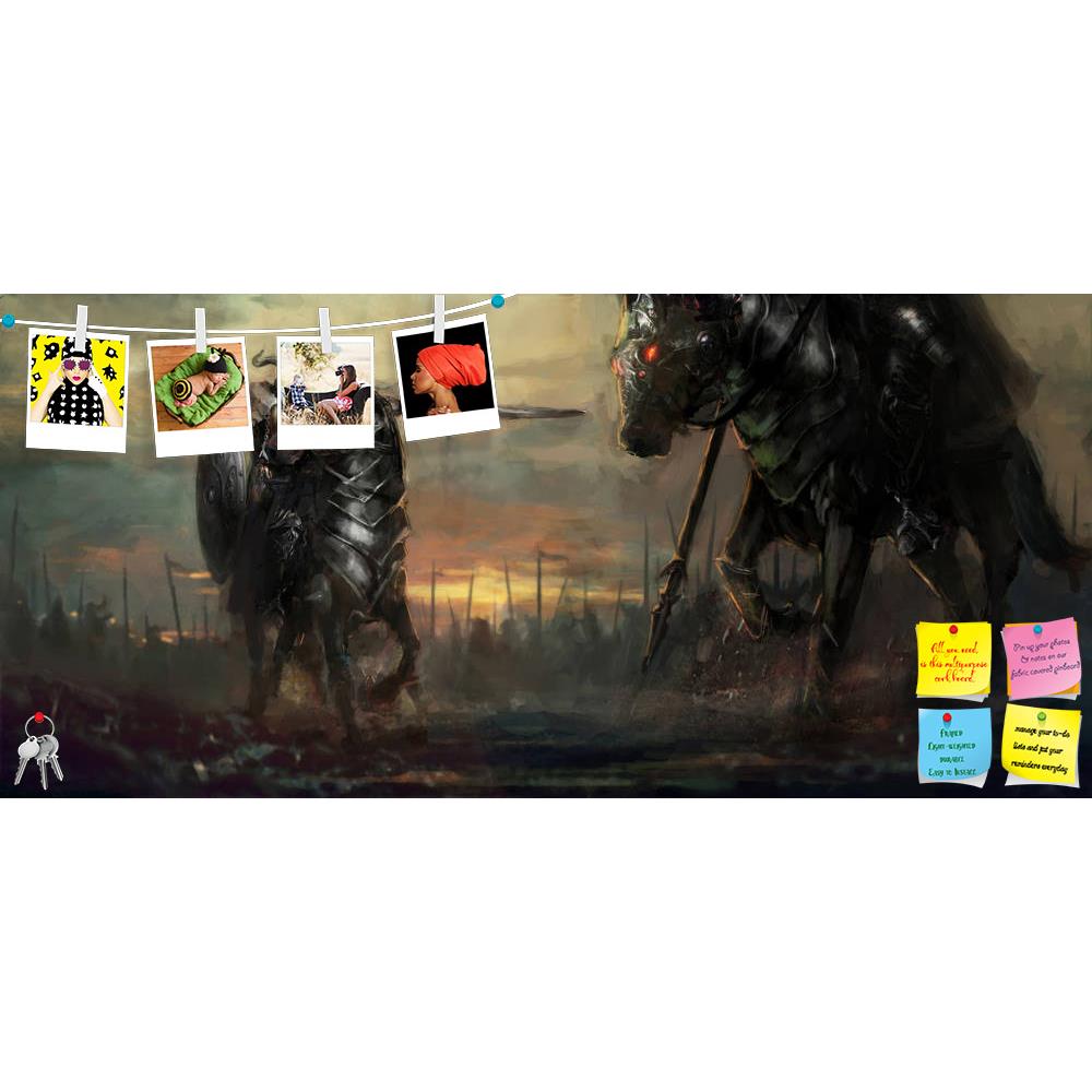 ArtzFolio General Leading His Army In War D5 Printed Bulletin Board Notice Pin Board Soft Board | Frameless-Bulletin Boards Frameless-AZSAO32432867BLB_FL_L-Image Code 5003874 Vishnu Image Folio Pvt Ltd, IC 5003874, ArtzFolio, Bulletin Boards Frameless, Fantasy, Fine Art Reprint, general, leading, his, army, in, war, d5, printed, bulletin, board, notice, pin, soft, frameless, ancient, armour, attack, equipment, fight, fighter, force, illustration, infantry, leader, soldier, warrior, dark, creature, lead, bat